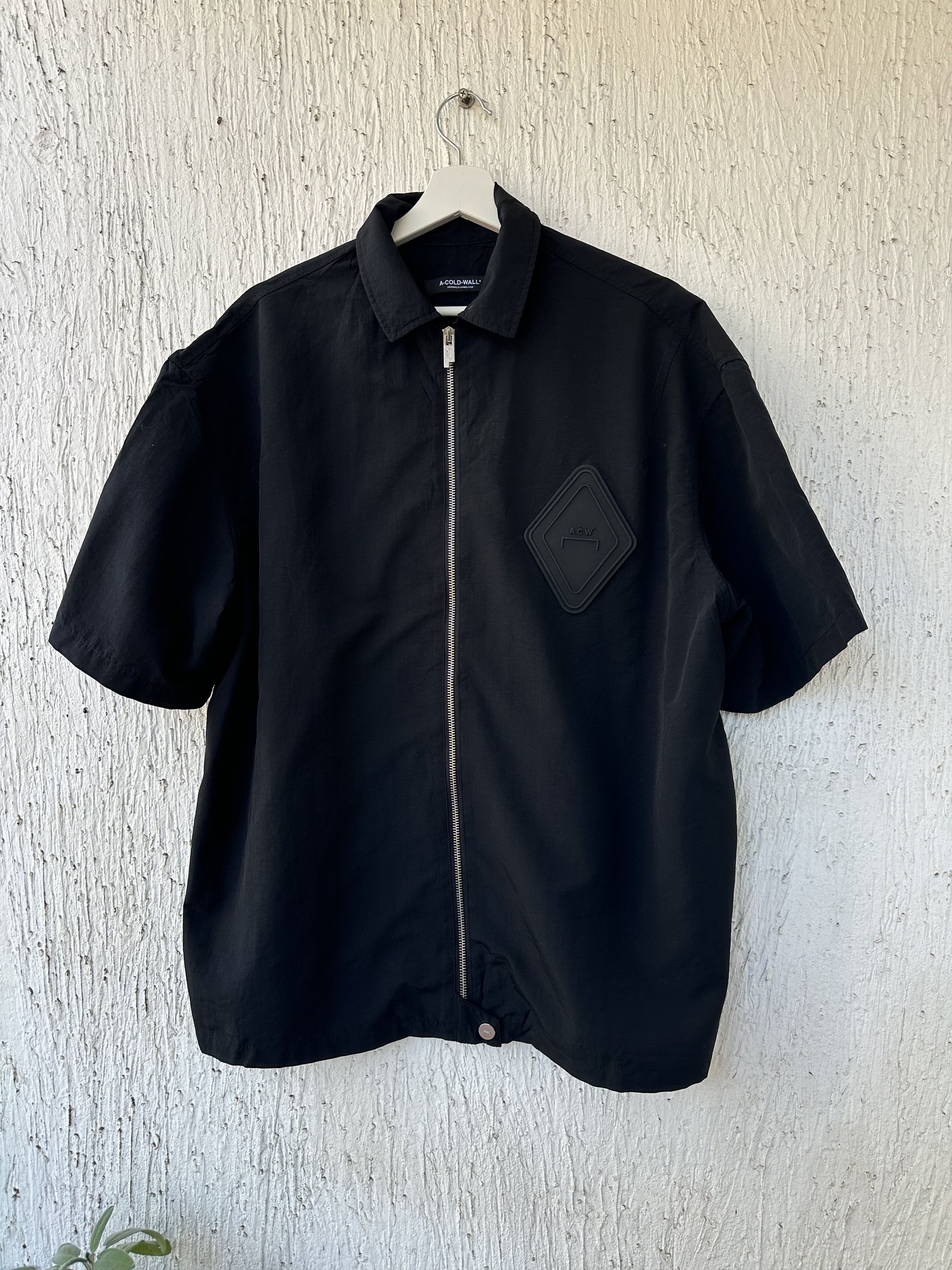 A-COLD-WALL* Surface Short Sleeve Zip Overshirt Size US M / EU 48-50 / 2 - 1 Thumbnail