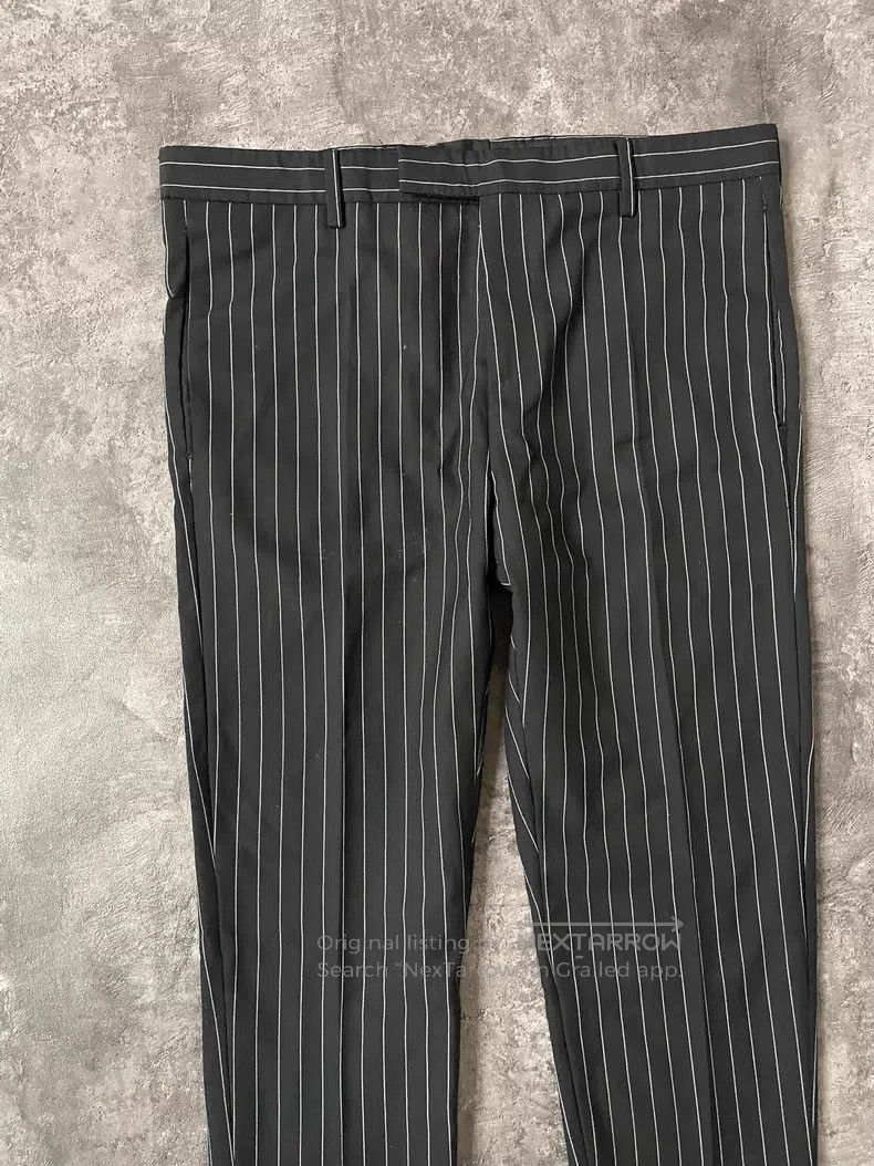 Saint Laurent Paris Saint Laurent Paris Original Striped Silver Line Trousers Size US 30 / EU 46 - 2 Thumbnail