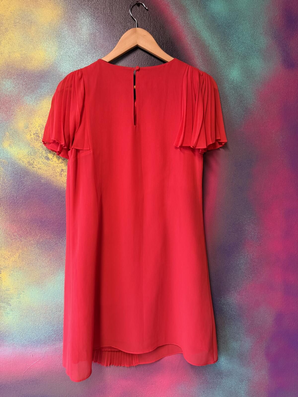 Other Monsoon red pleated dress in size 10 Size M / US 6-8 / IT 42-44 - 2 Thumbnail