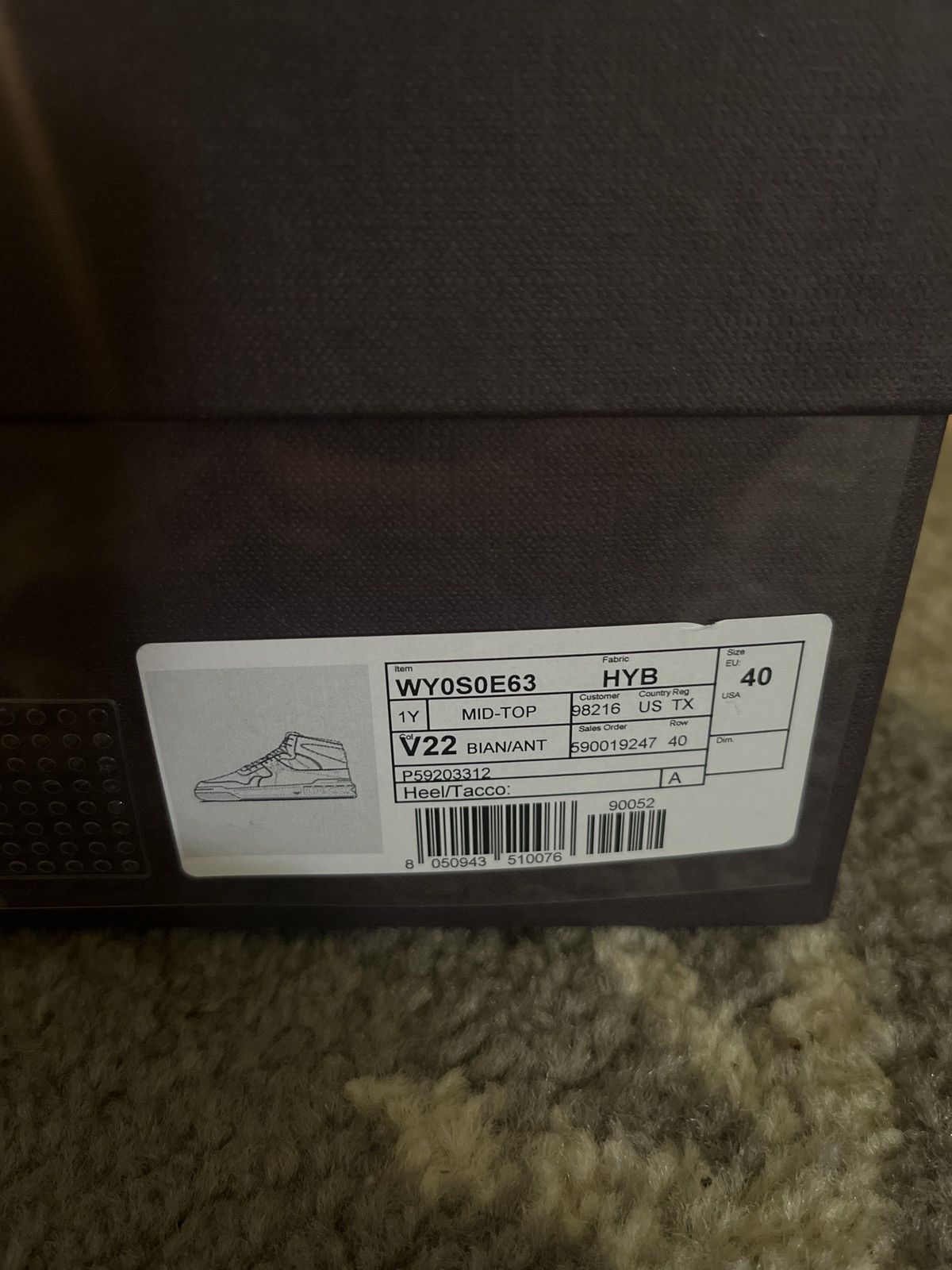 Valentino Valentino Garavani One Stud Mid-Top Sneaker Size US 7 / EU 40 - 13 Thumbnail