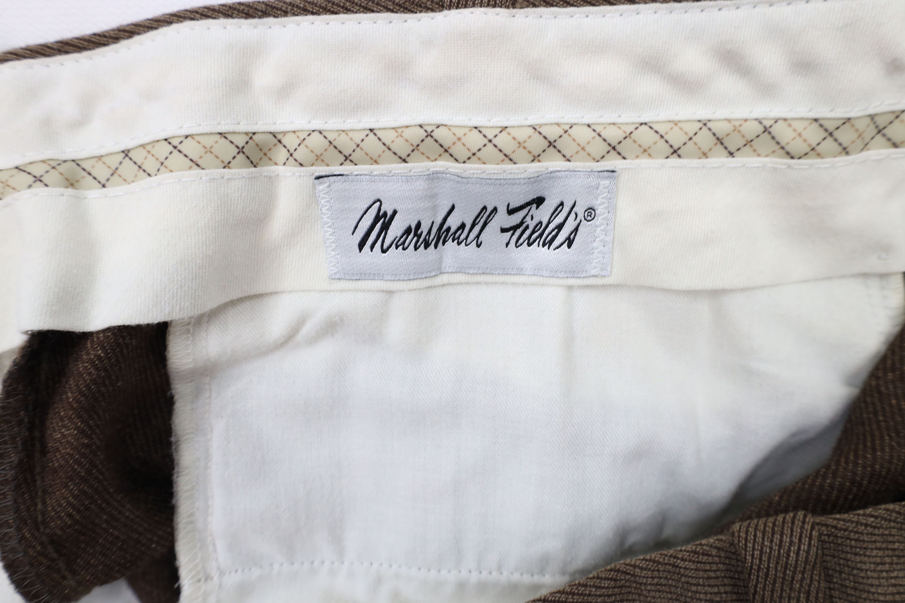 Vintage Vintage 90s Streetwear Whipcord Wide Leg Chino Pants Brown Size US 36 / EU 52 - 7 Thumbnail