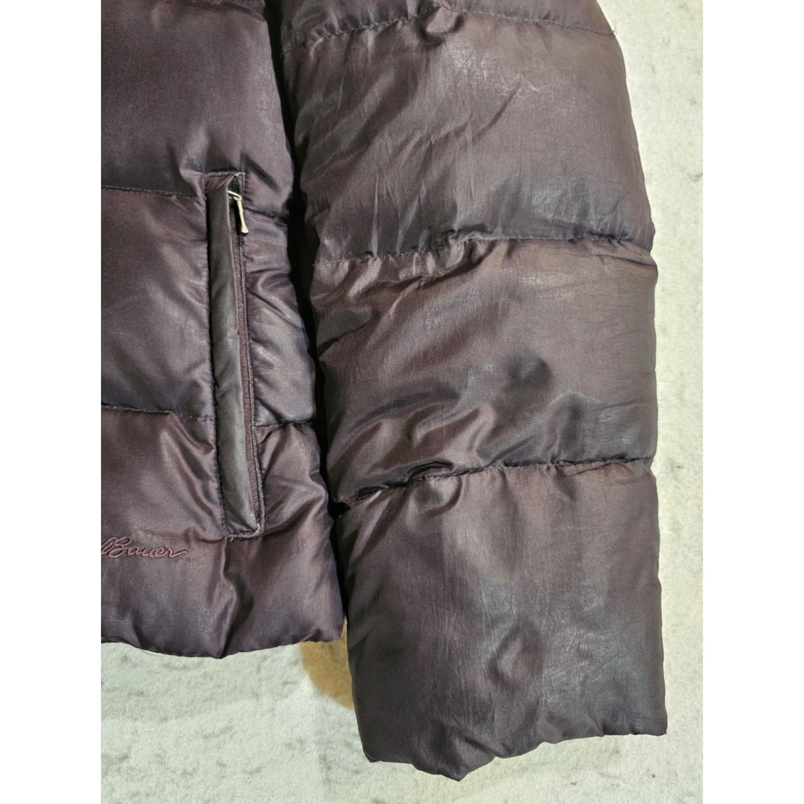 Eddie Bauer Eddie Bauer Premium Quality Goose Down Puffer Jacket Womens Med Plum Purple Size M / US 6-8 / IT 42-44 - 6 Thumbnail