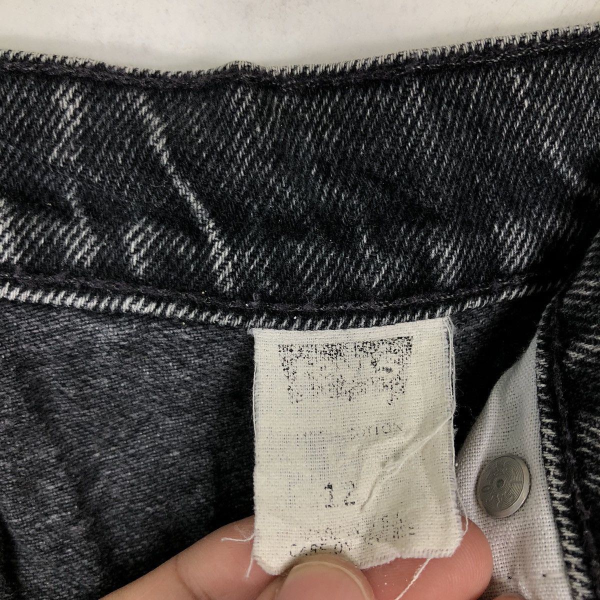 Levi's 🔥80’s VINTAGE LEVI’S DENIM JEANS R SINGLE RARE COLOUR Size US 30 / EU 46 - 15 Thumbnail