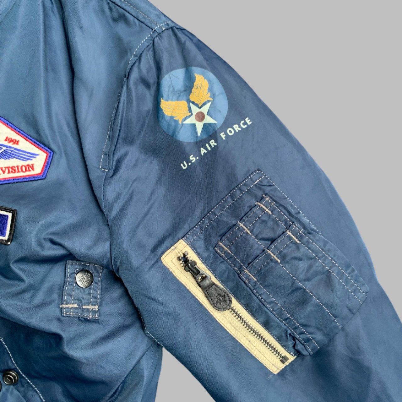 Tedman RARE‼️ TEDMAN MEN'S CUSTOM MA1 BOMBER Aero Equipment Size US M / EU 48-50 / 2 - 5 Thumbnail