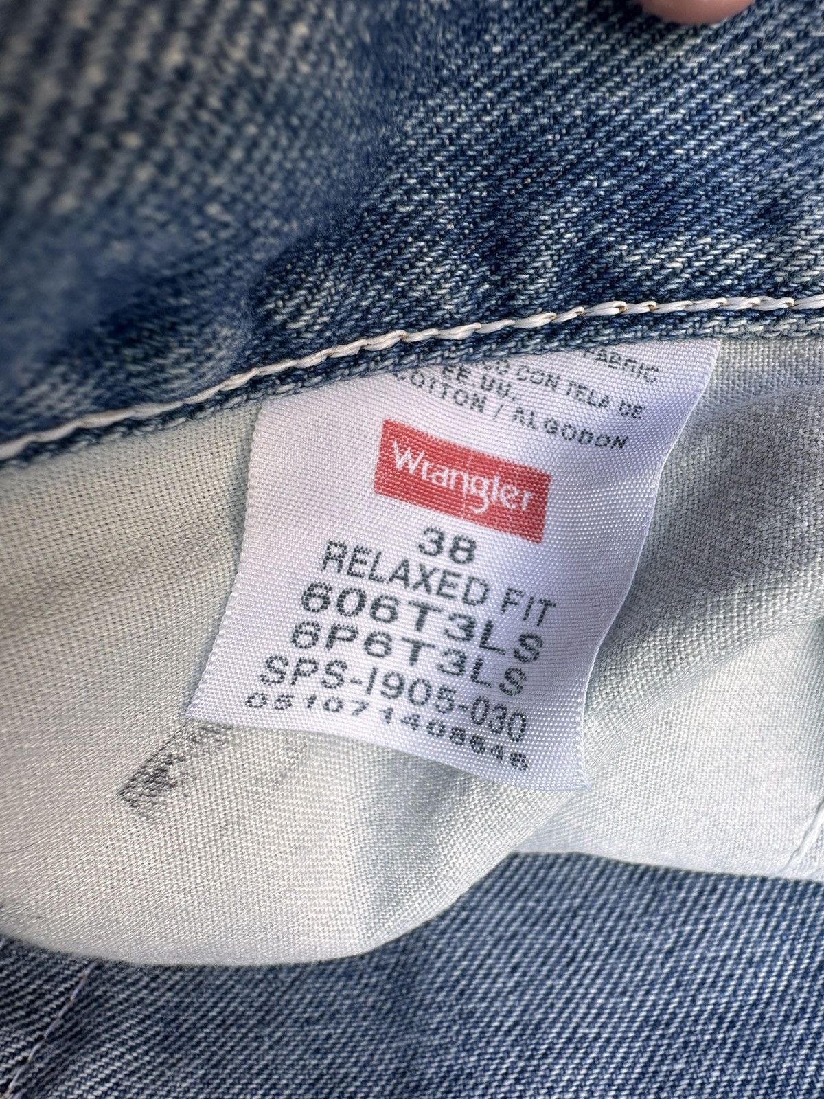 Vintage × Wrangler Y2K Wrangler Denim Jorts Size US 38 / EU 54 - 3 Thumbnail