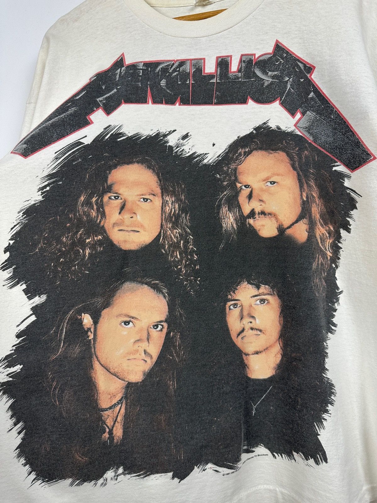 Band Tees Vintage 1991-93 Metallica Wherever I May Roam Brockum Shirt Size US XL / EU 56 / 4 - 9 Thumbnail