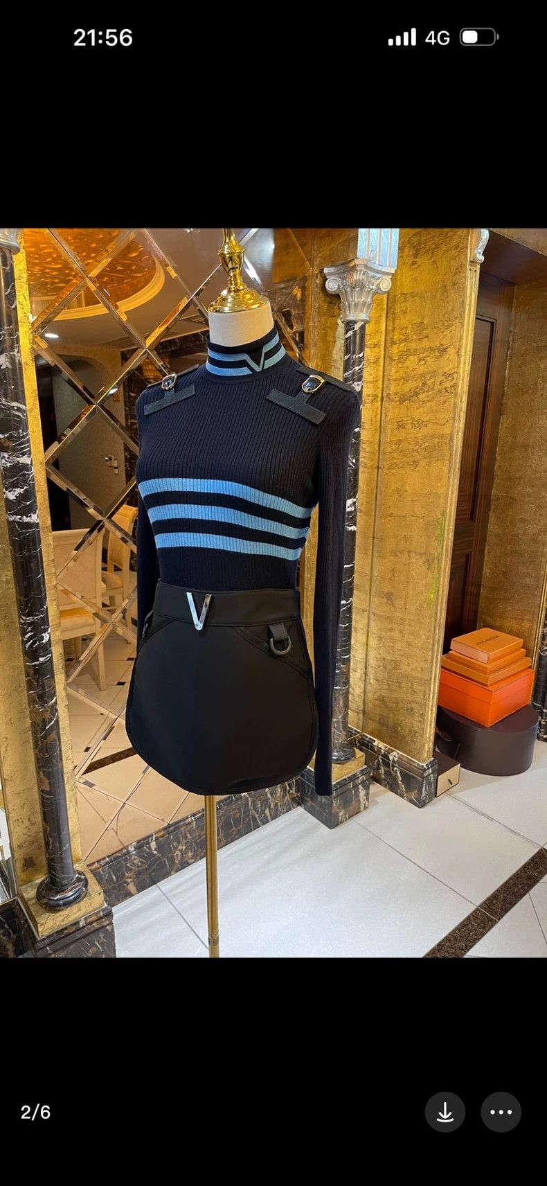 Versace Versace Main line sweater shirt Size M / US 6-8 / IT 42-44 - 2 Thumbnail