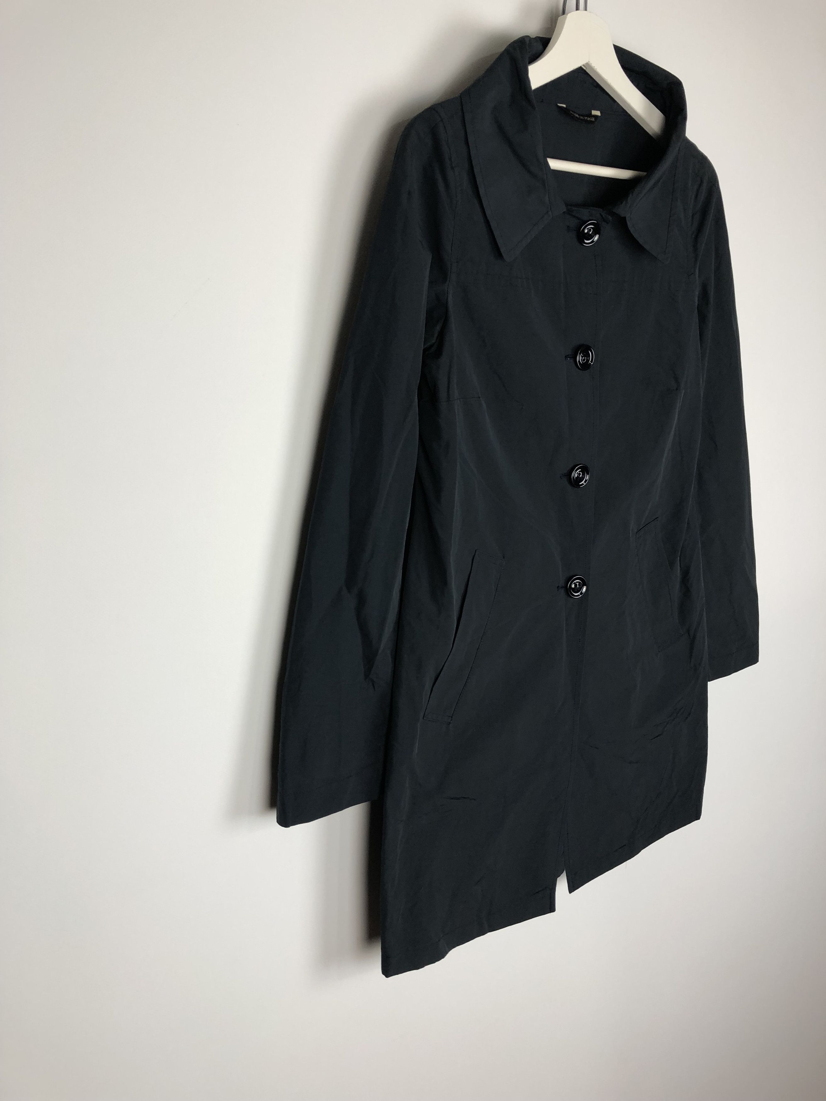 Other Stefania Rinaldi Trench Coat Jacket Blue size 42 Size M / US 6-8 / IT 42-44 - 4 Thumbnail