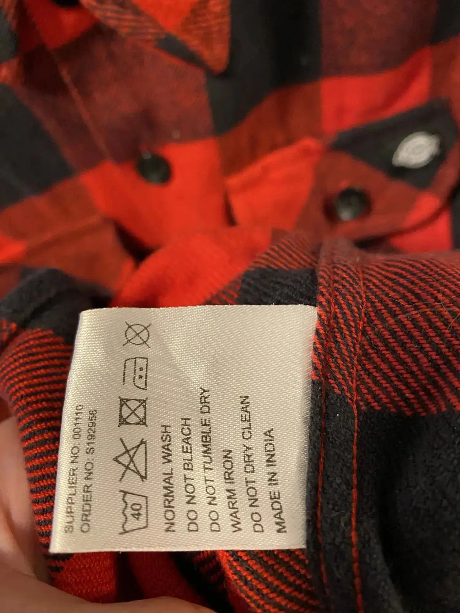 Dickies Dickies Flannel shirt size S Size US S / EU 44-46 / 1 - 8 Thumbnail