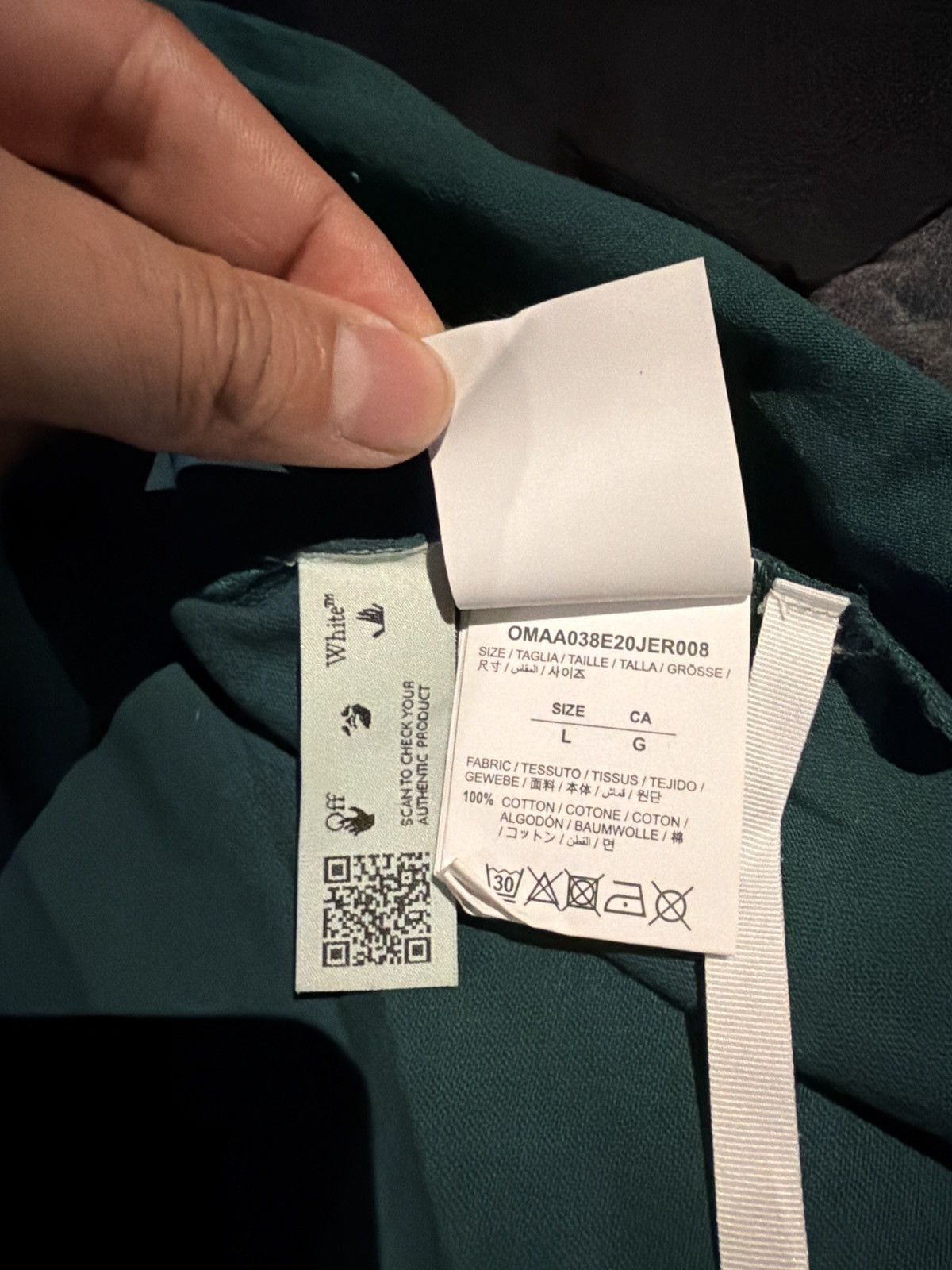 Off-White Off white t shirt Size US L / EU 52-54 / 3 - 8 Thumbnail