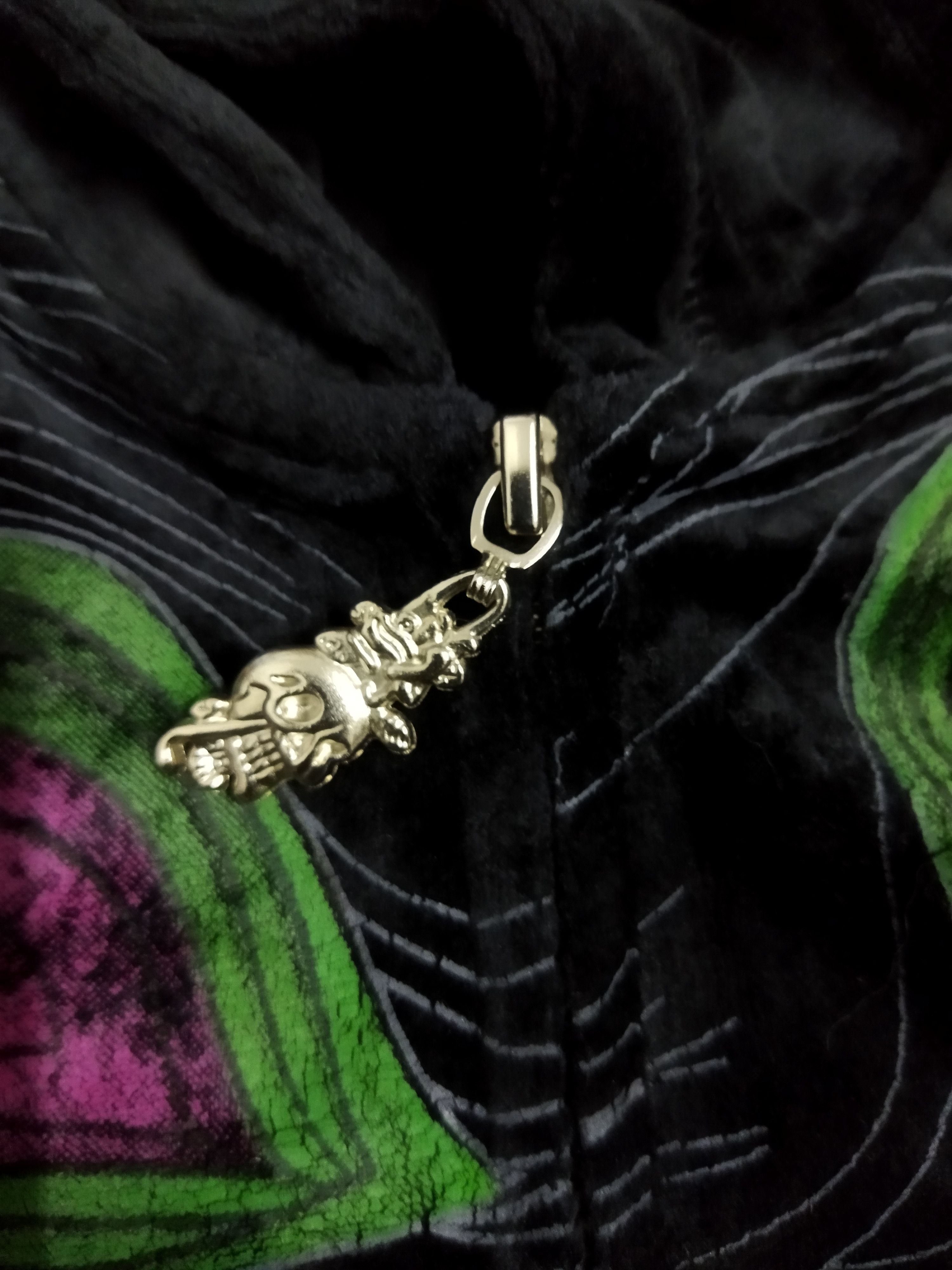 Ed Hardy Ed Hardy Velvet Hoodie Size M / US 6-8 / IT 42-44 - 5 Thumbnail