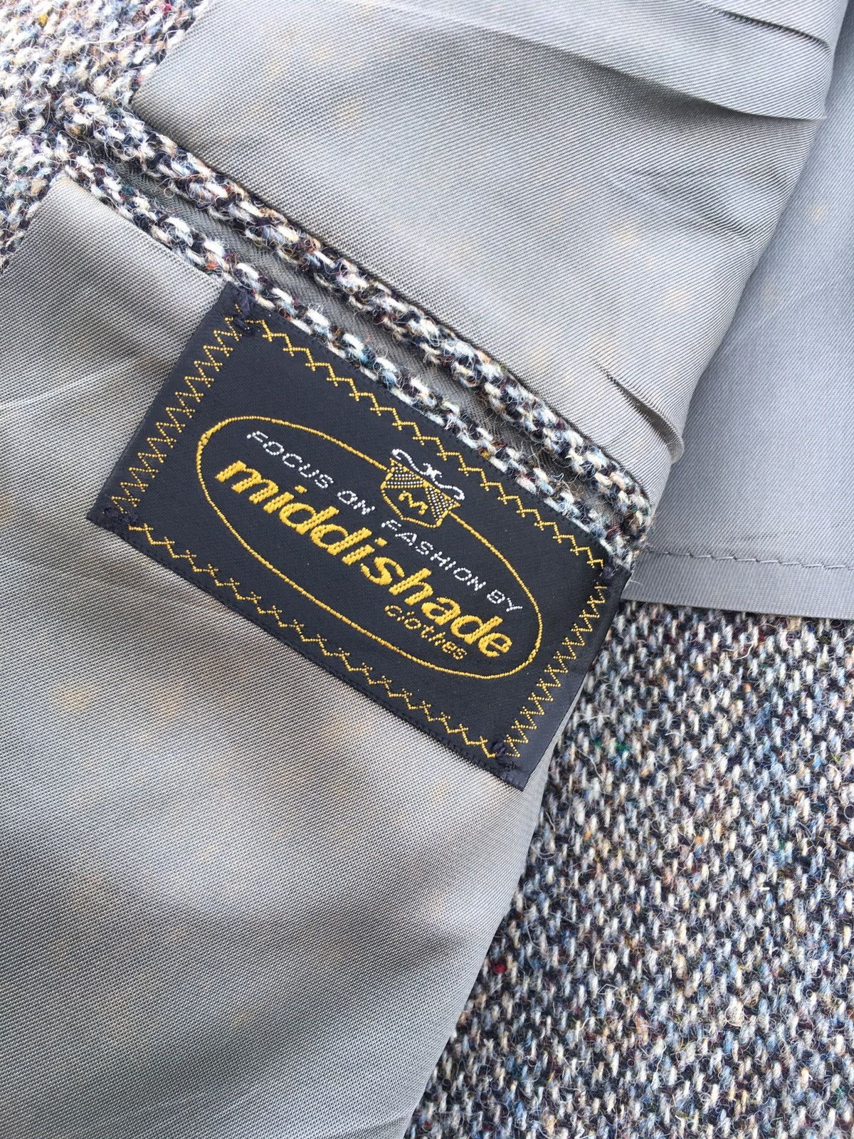 Harris Tweed Rare Vintage Harris Tweed Wool Blazer Size 36S - 9 Thumbnail