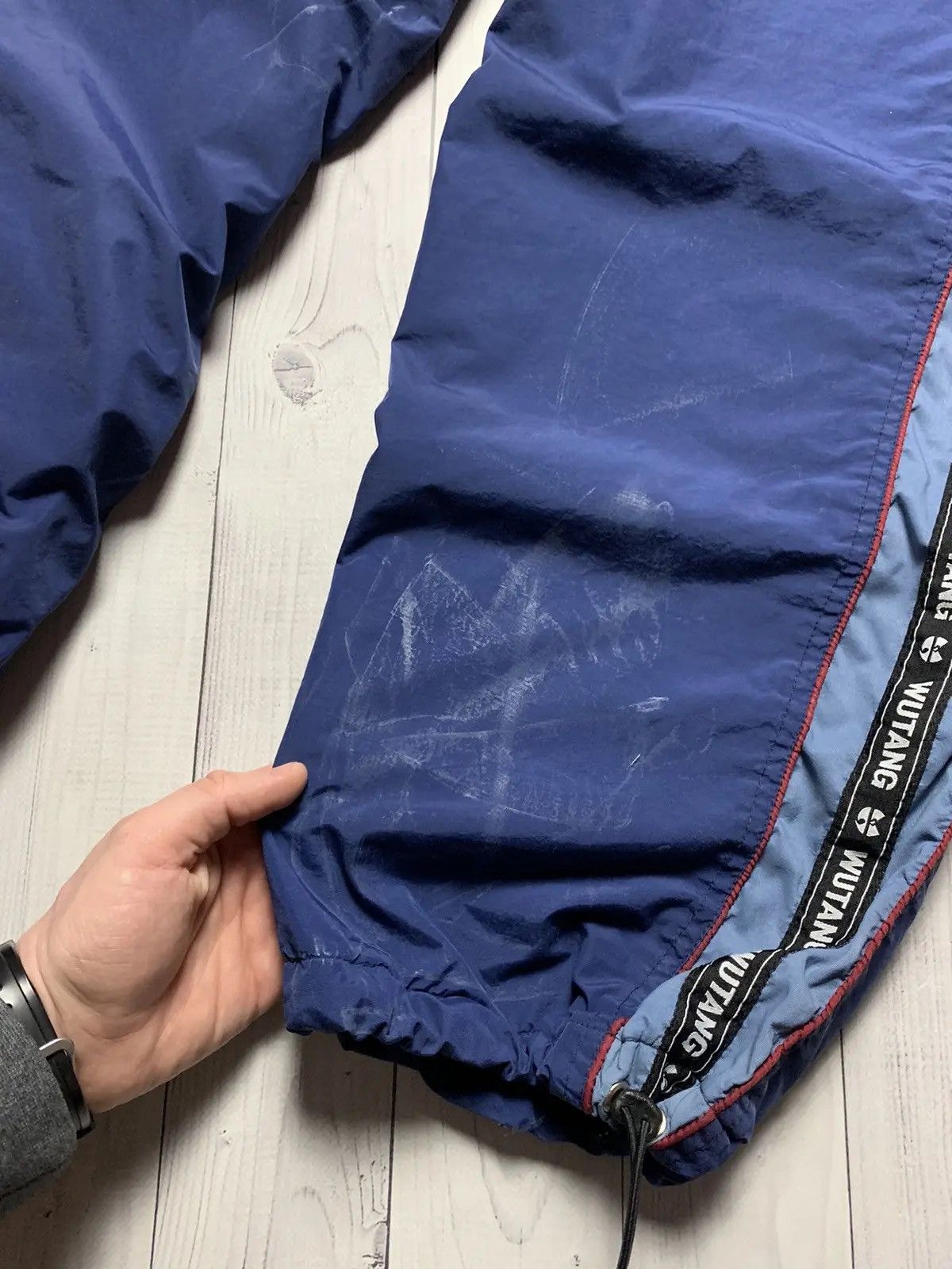 Wu-Tang Clan Vintage Wu-Tang track suit drill pants Y2K jacket big logo Size US L / EU 52-54 / 3 - 7 Thumbnail