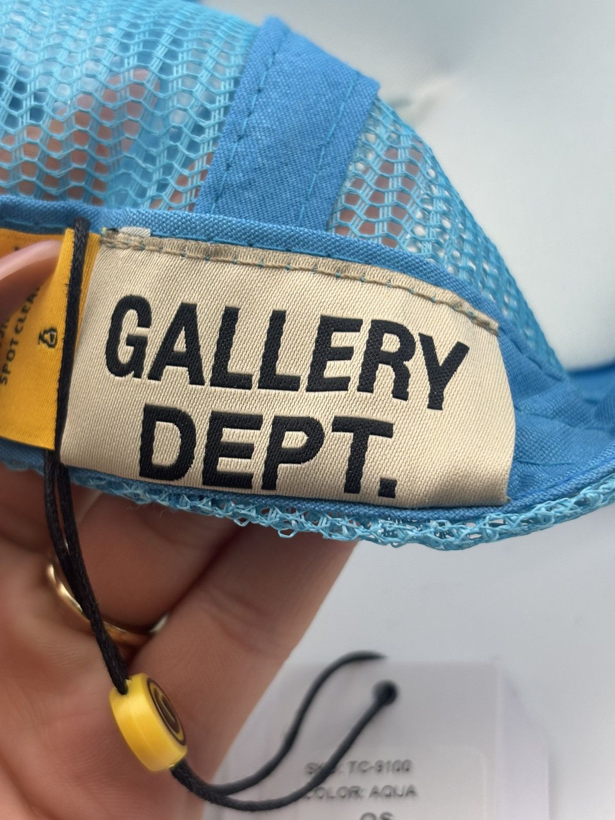 Gallery Dept. GALLERY DEPT. BLUE TRUCKER HAT NEW Size ONE SIZE - 8 Thumbnail