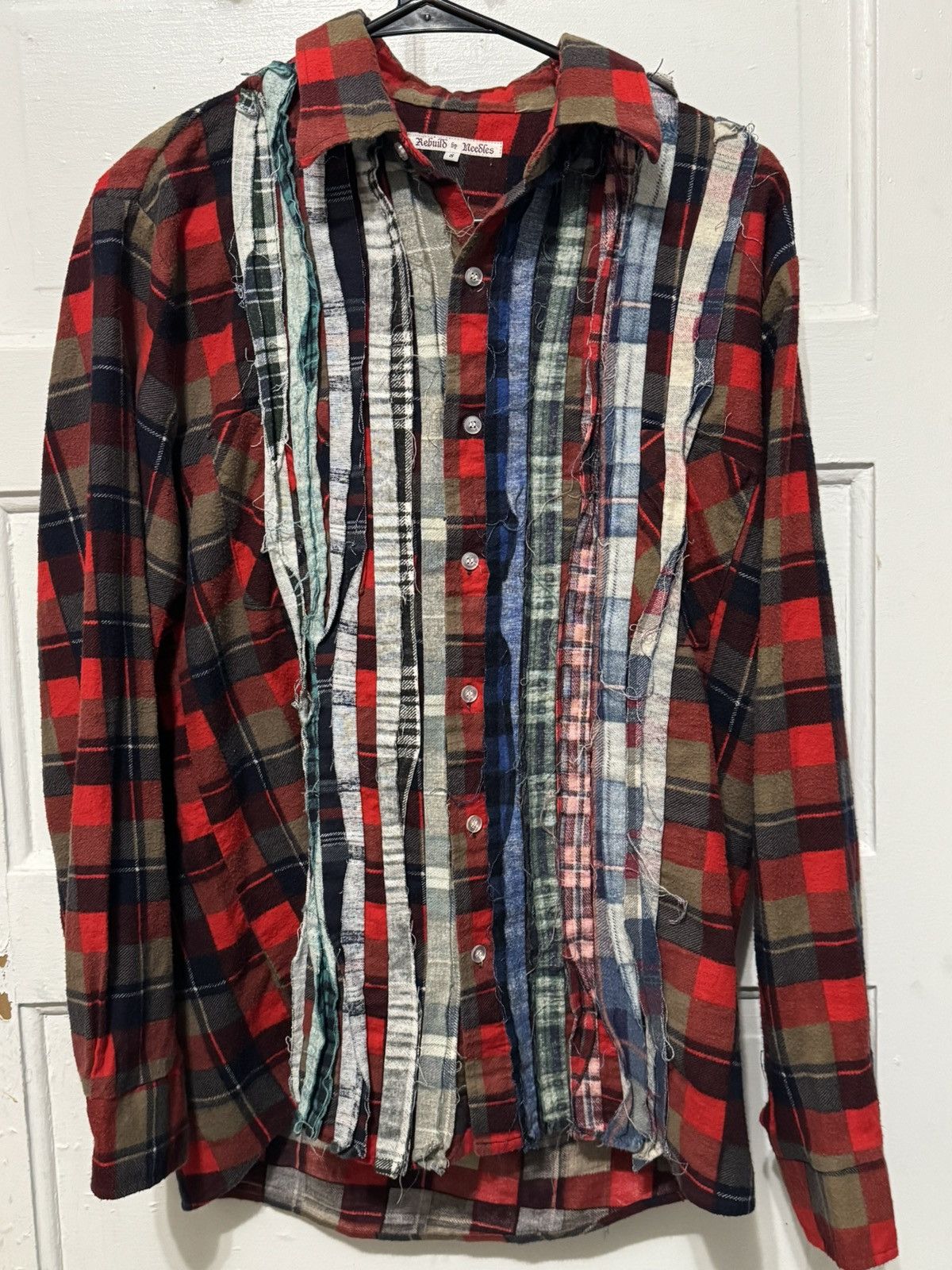Japanese Brand × Needles Needles Rebuild Flannel Size US S / EU 44-46 / 1 - 1 Thumbnail