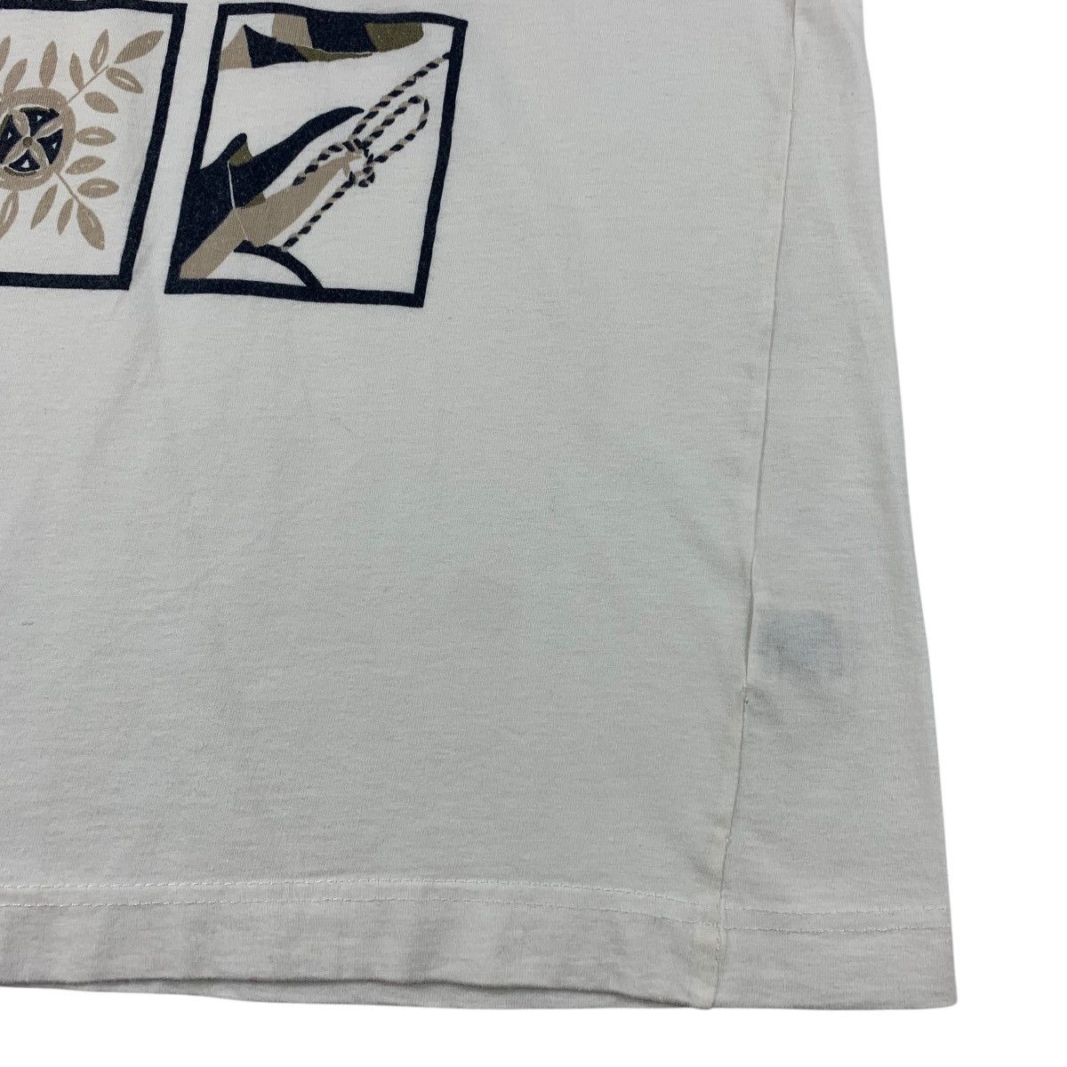 Designer × Yves Saint Laurent Vintage YVES SAINT LAURENT big logo printed tee Size US XS / EU 42 / 0 - 8 Thumbnail