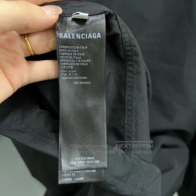Balenciaga Balenciaga Side BB Print Jacket. Size US XS / EU 42 / 0 - 4 Thumbnail
