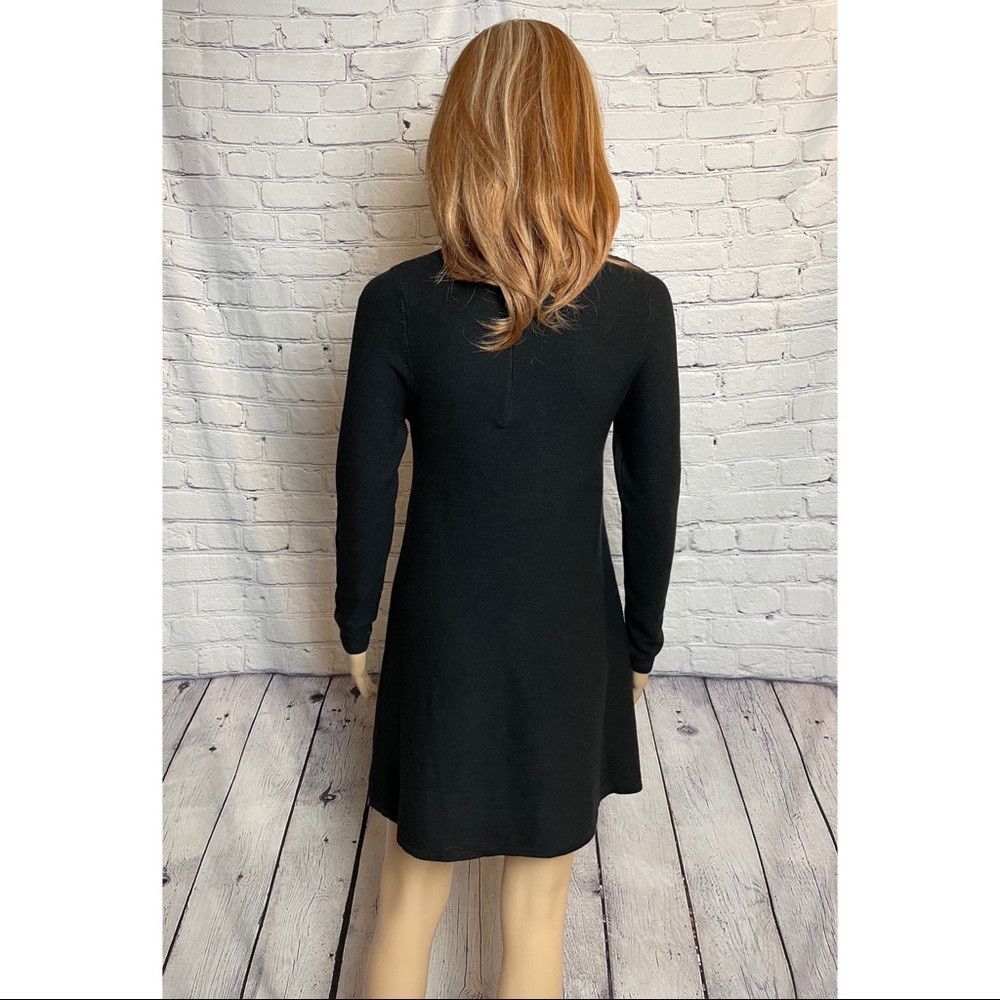 Other New Olivaceous Knit Black Mock Neck Mini Dress Size M Size M / US 6-8 / IT 42-44 - 5 Thumbnail