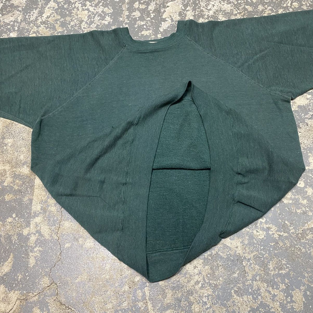 Spruce × Vintage True Vintage Mayo Spuce Faded Green Blank 60s Crewneck Sweat Size US XL / EU 56 / 4 - 4 Thumbnail