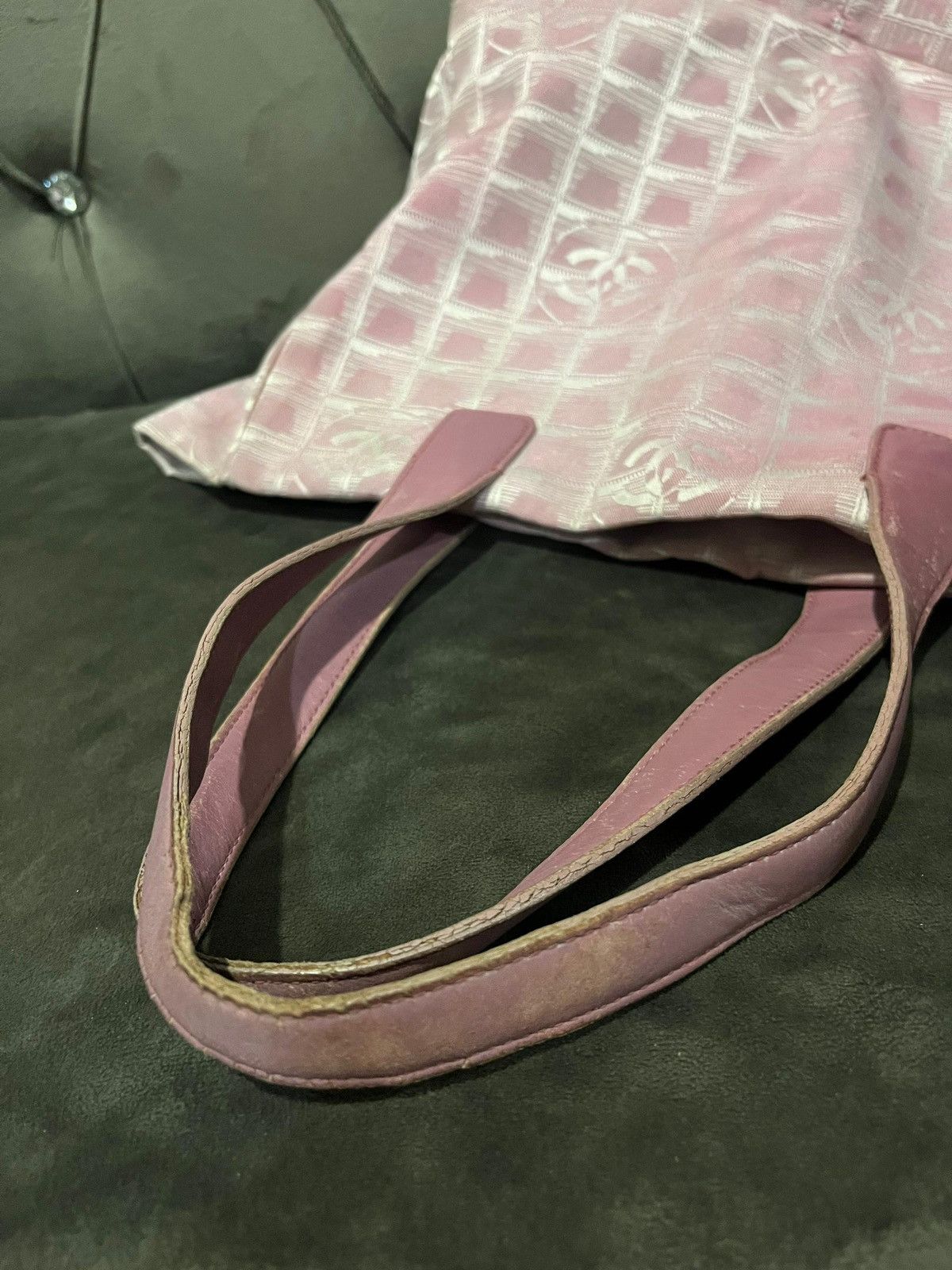 Chanel Authentic CHANEL Travel line canvas tote bag Size ONE SIZE - 10 Thumbnail