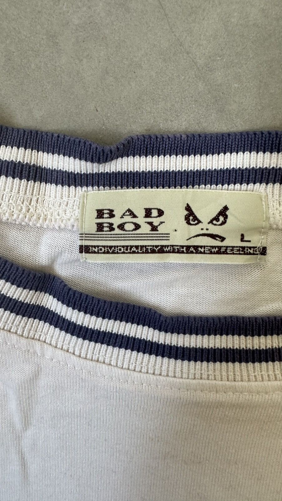 Vintage VINTAGE BAD BOY LONG SLEEVE TEE Size US M / EU 48-50 / 2 - 5 Thumbnail