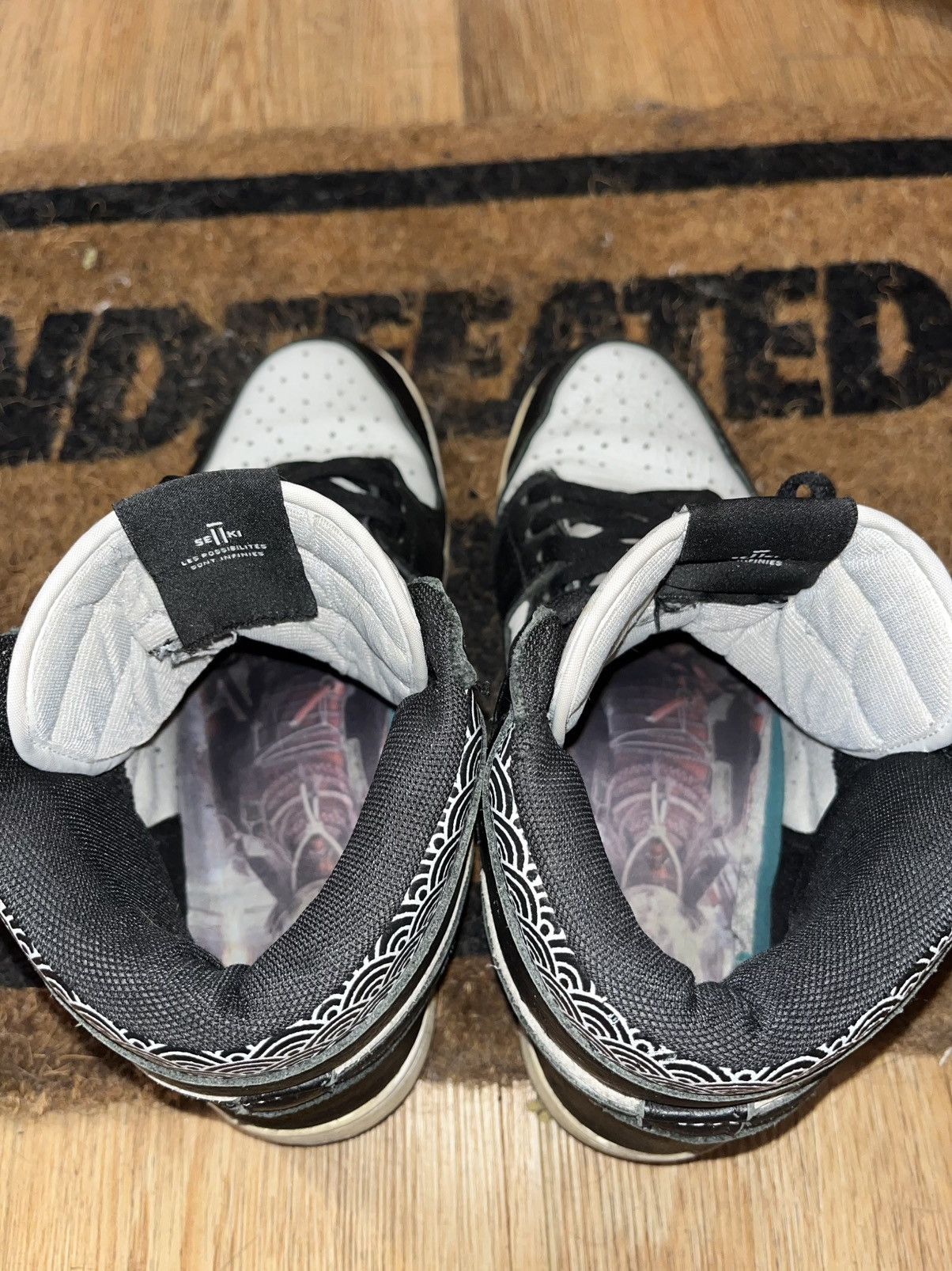 Other Xavier Wulf x Seiiki Jordan 1 Samurai Wulf Sneakers 1st Gen Size US 11 / EU 44 - 12 Thumbnail