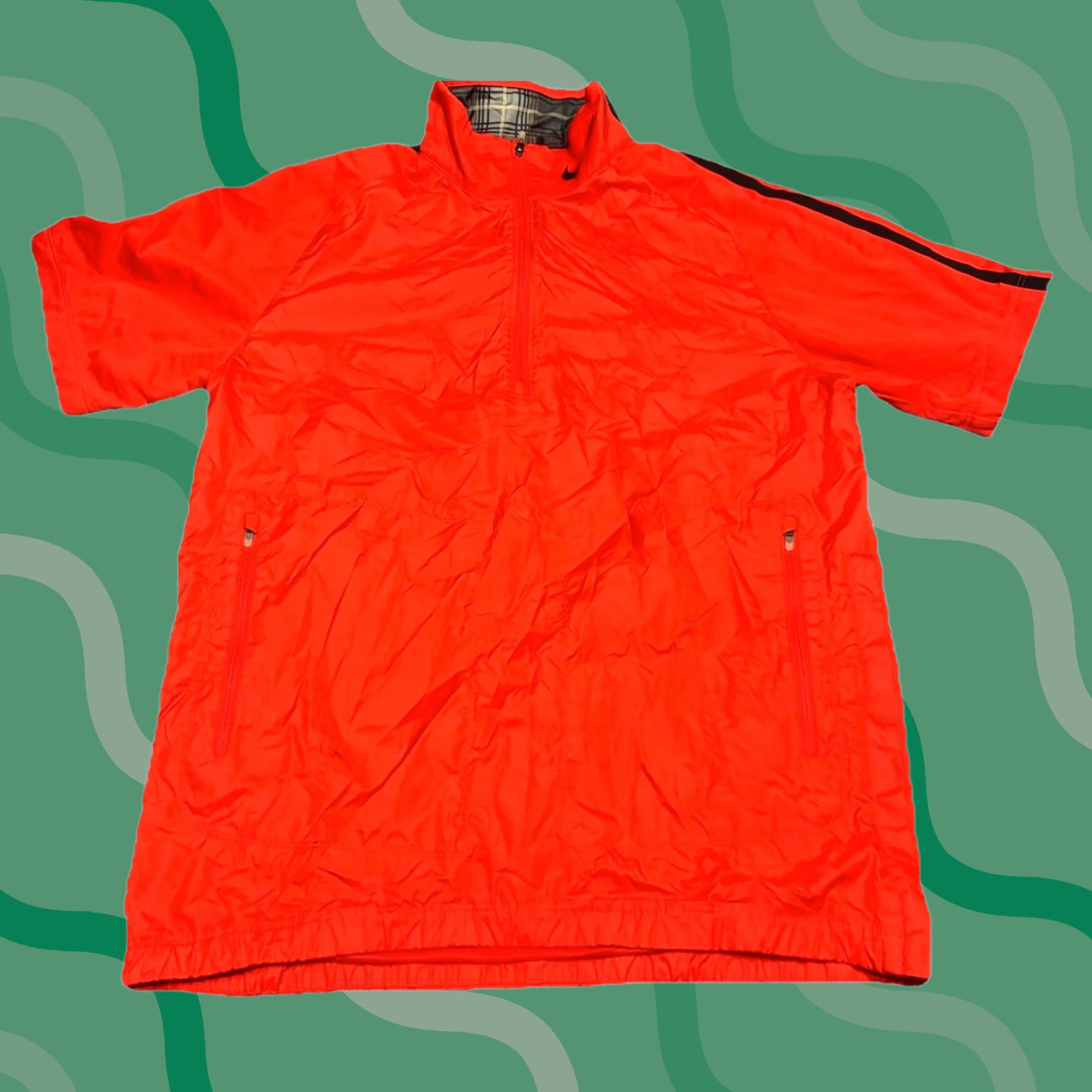 Nike Nike Golf Tour Performance Dri-Fit Mens S 1/4 Zip Pullover Red D2 Size US S / EU 44-46 / 1 - 1 Thumbnail