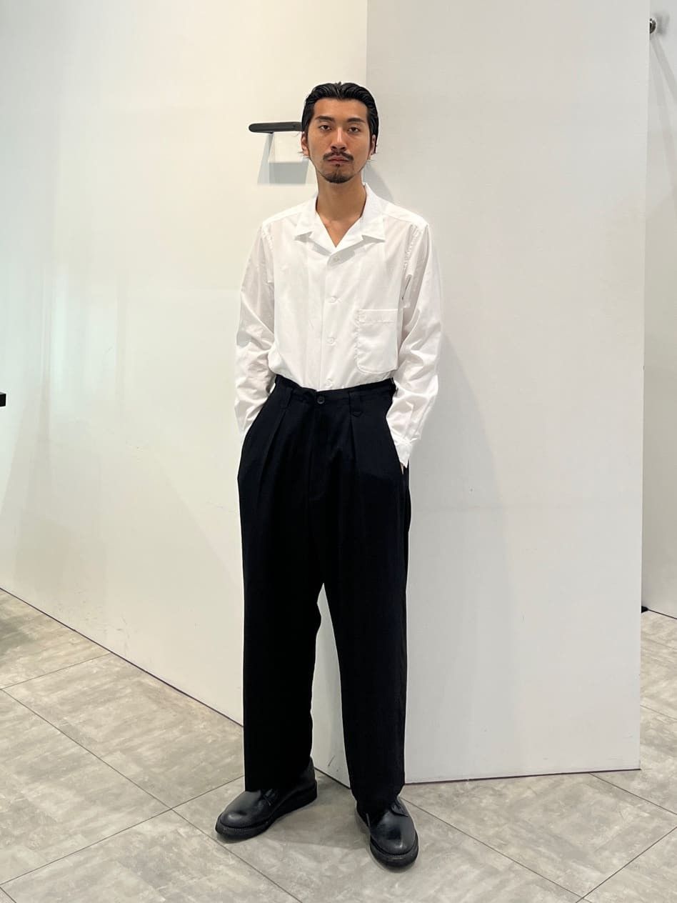 Yohji Yamamoto Yohji Yamamoto Pour Homme - Ta/TUXEDO WIDE LOOP PANTS Size US 30 / EU 46 - 9 Thumbnail