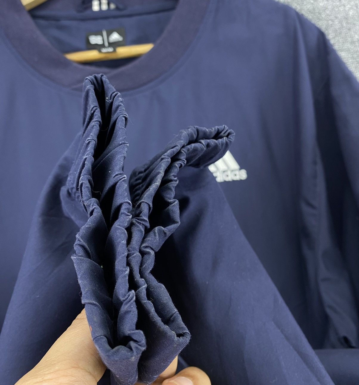 Adidas × Vintage Vintage Adidas Clima Shell Wind Sweaters Size US M / EU 48-50 / 2 - 9 Thumbnail