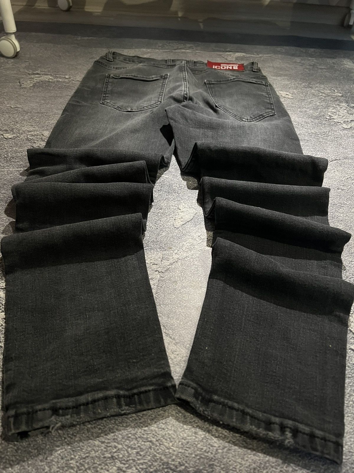 Japanese Brand Vintage Relaxed Distressed Skinny Jean - Underground Style Size US 30 / EU 46 - 1 Thumbnail