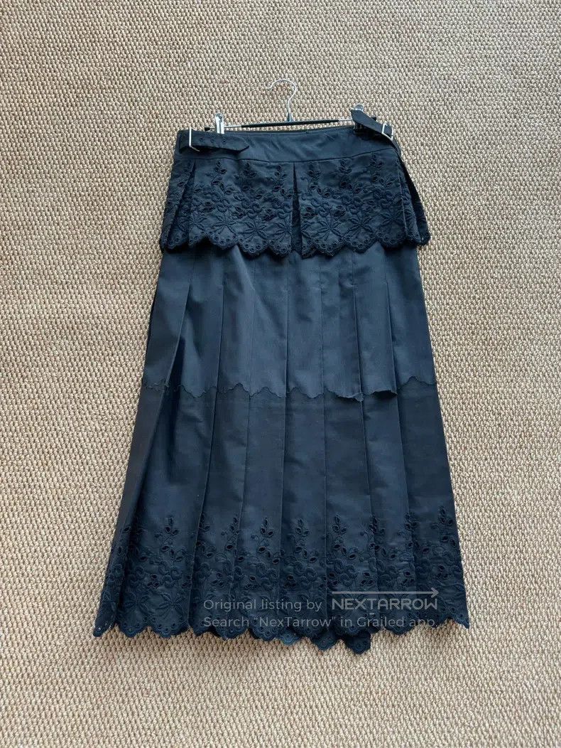 Comme des Garcons Comme des Garcons size S Carved Openwork Patchwork Long Dr Size 23" - 1 Thumbnail