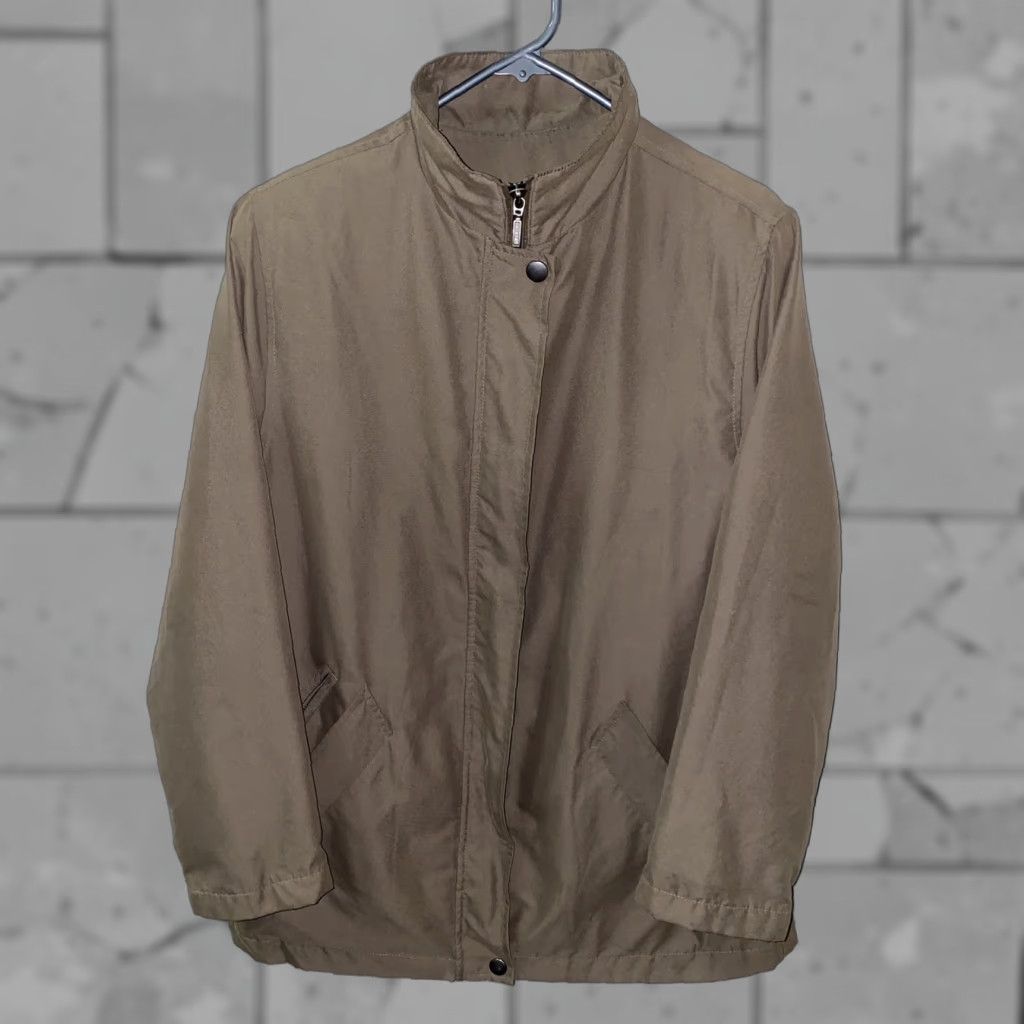 Vintage TravelSmith Womens Brown Polyester Full Zip Jacket Size S Size S / US 4 / IT 40 - 1 Thumbnail