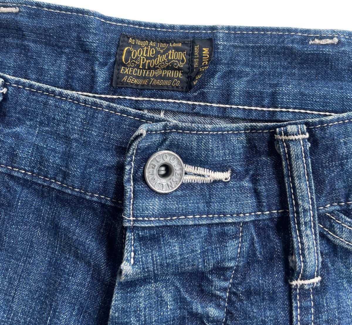 Japanese Brand Cootie Productions Baker Denim Size US 33 - 7 Thumbnail