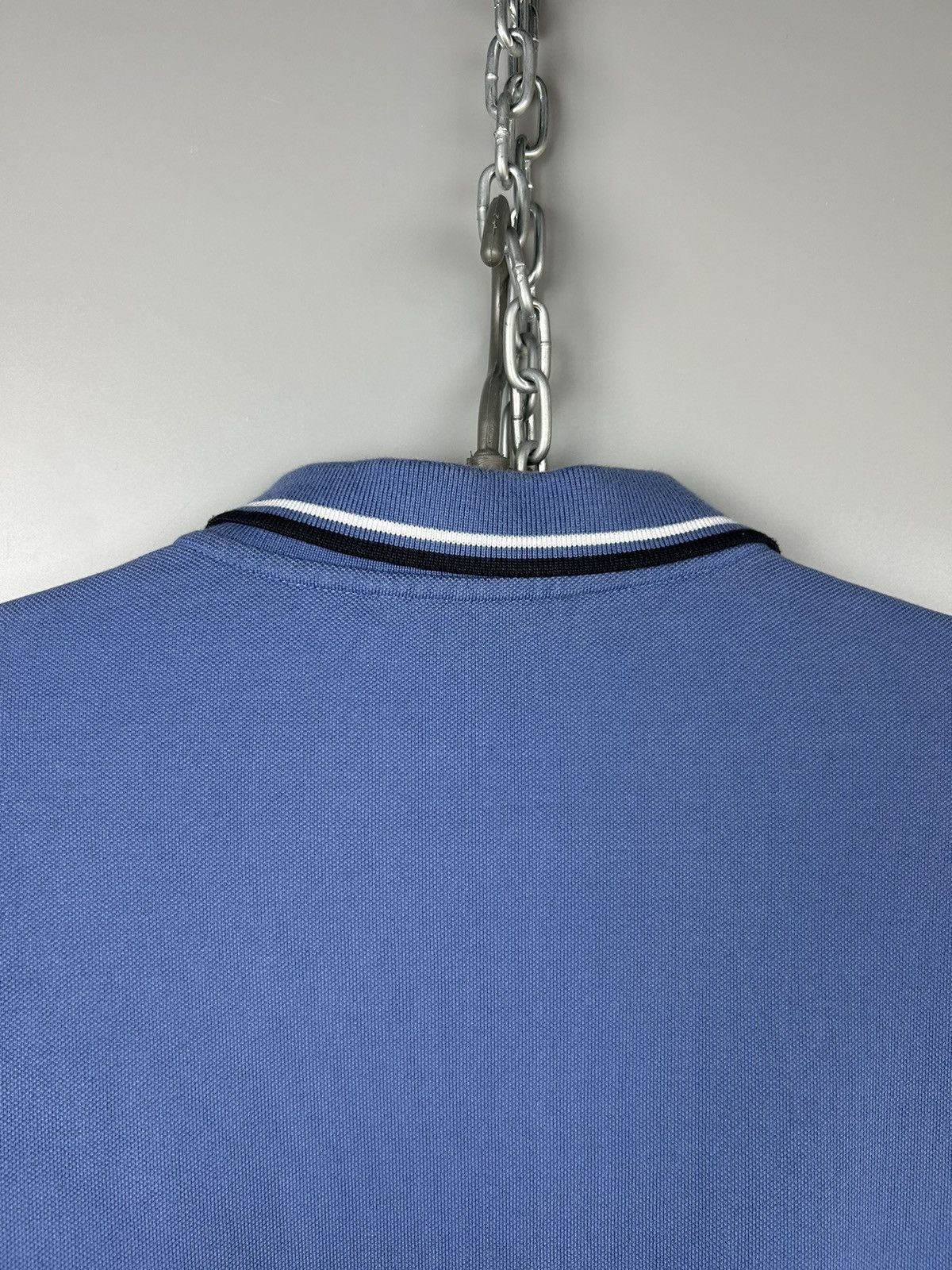 Prada × Vintage Prada Red Tab Logo Polo Shirt Size US L / EU 52-54 / 3 - 16 Thumbnail