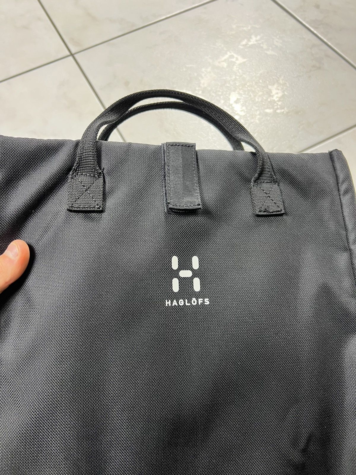Haglofs Haglofs nylon tote bag logo computer laptop outdoor gorpcore Size ONE SIZE - 7 Thumbnail