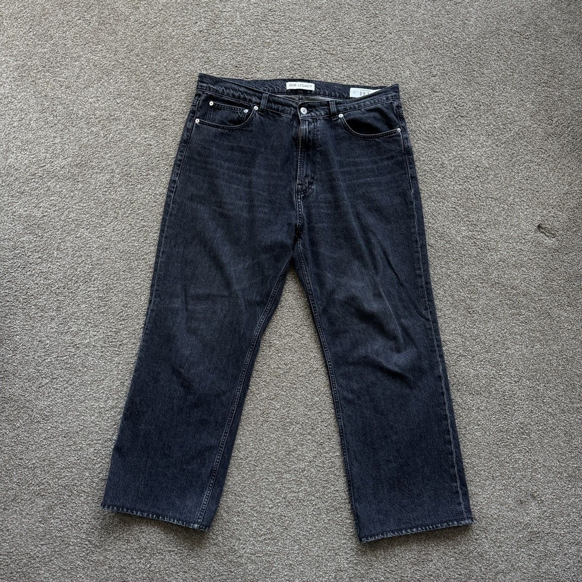 Our Legacy Our Legacy Third Cut in Black/Grey Size US 36 / EU 52 - 1 Thumbnail