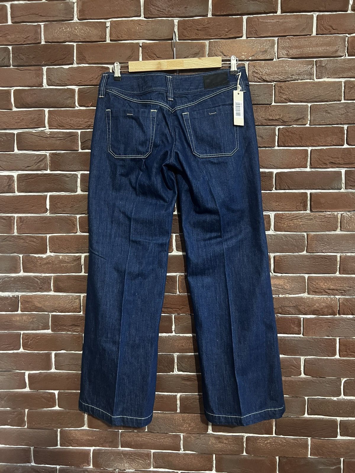 Diesel Vintage 00s Diesel Flared Denim Pants DSWT Avant garde Hype Size US 32 / EU 48 - 2 Thumbnail