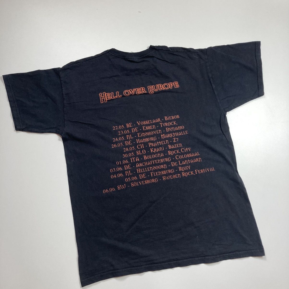 Band Tees vintage helstar the king of hell trash metal rock band tee Size US L / EU 52-54 / 3 - 5 Thumbnail