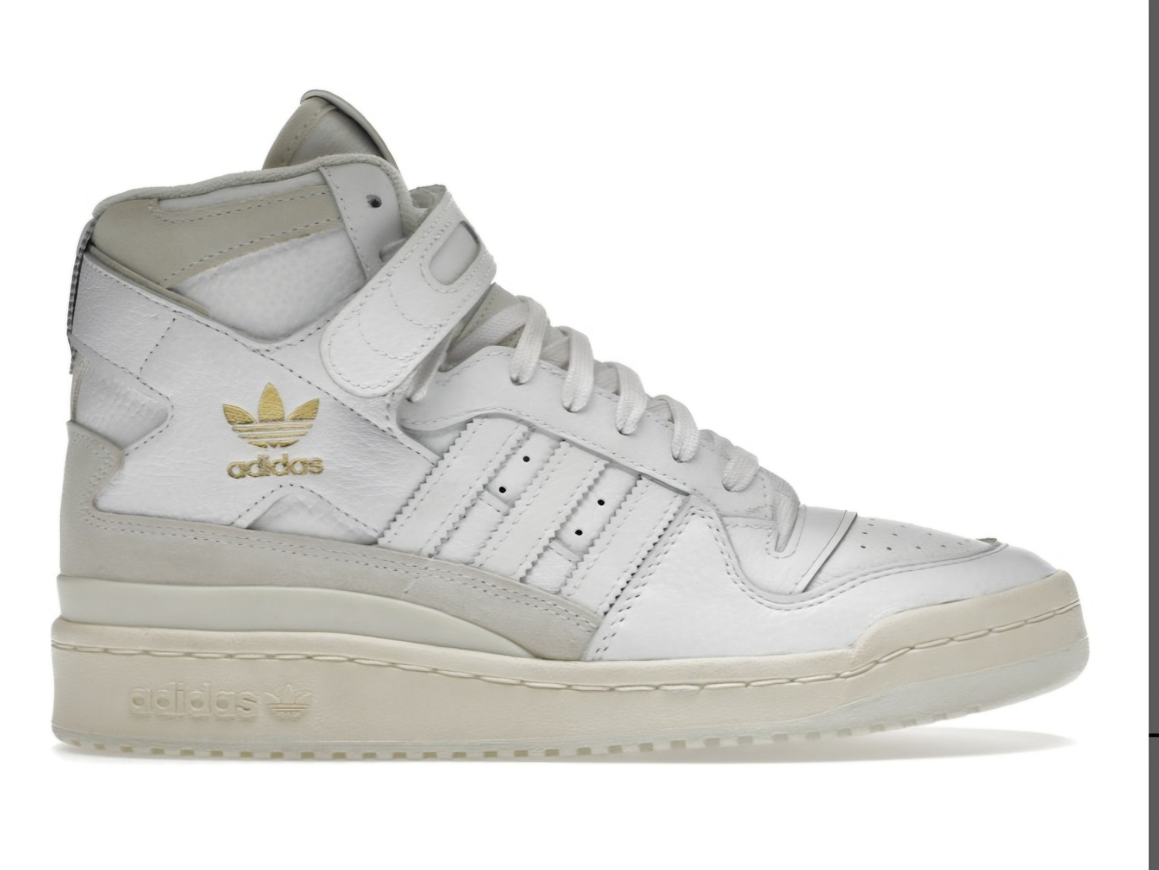 Adidas Forum 84 Hi White/Gold Size US 11 / EU 44 - 1 Thumbnail