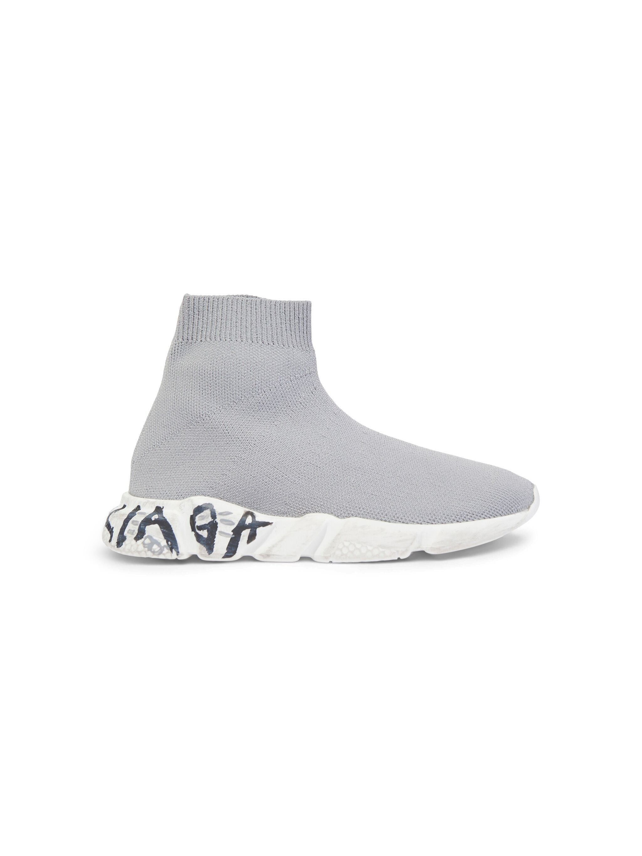 Balenciaga o1bcso1str0625 KIDS 25-26 / Speed Graffiti Recycled Trainers Size US 5 / EU 37 - 1 Thumbnail
