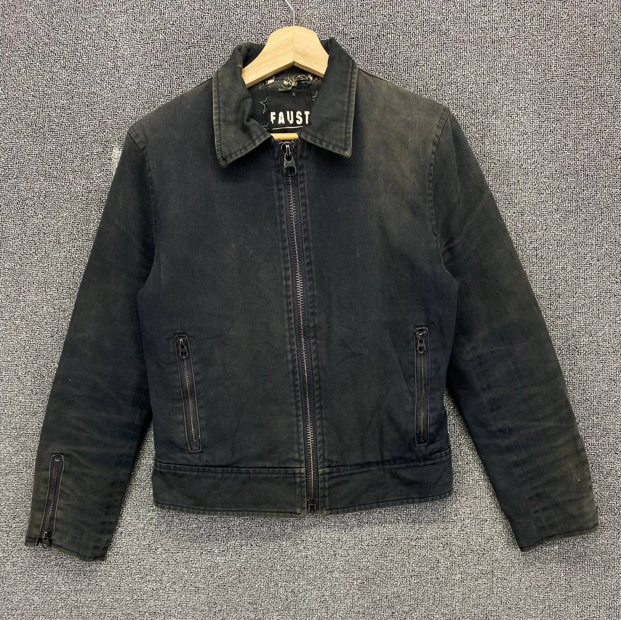 Japanese Brand Vintage Faust Poem Punk Style Denim Jacket Size S / US 4 / IT 40 - 6 Thumbnail