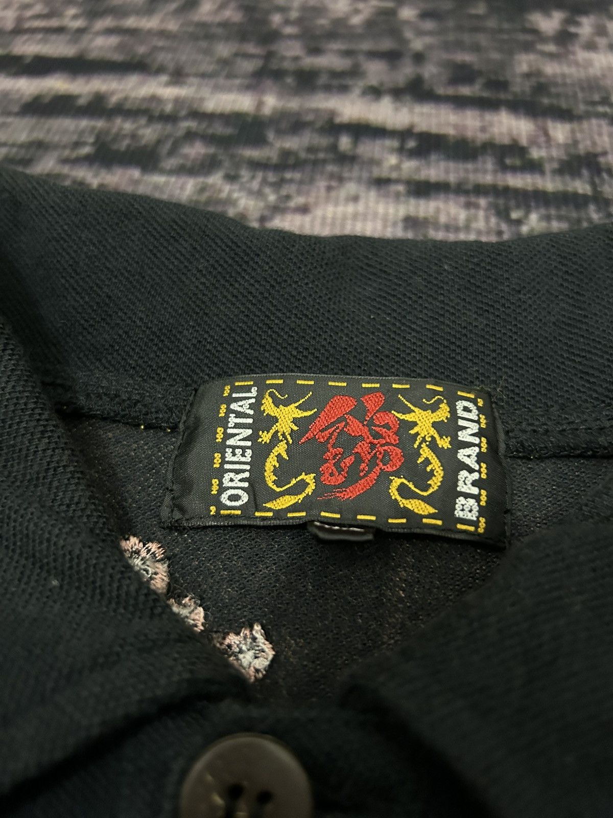 Karakuri Tamashii Japanese Oriental Brand Skull Sakura embroidered Sukajan Size US XXL / EU 58 / 5 - 11 Thumbnail