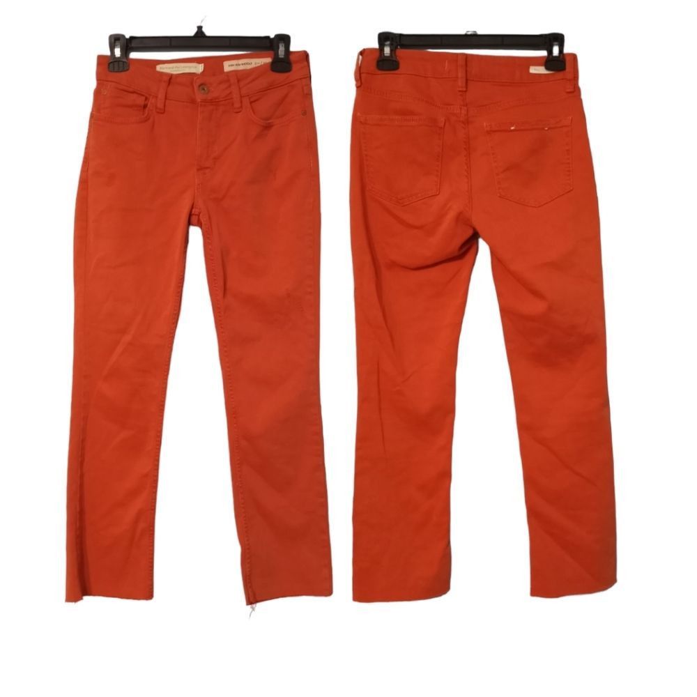 Anthropologie Pilcro And The LetterPress High Rise Bootcut Raw Hem Size 25 Size 25" / US 0 / IT 36 - 7 Thumbnail