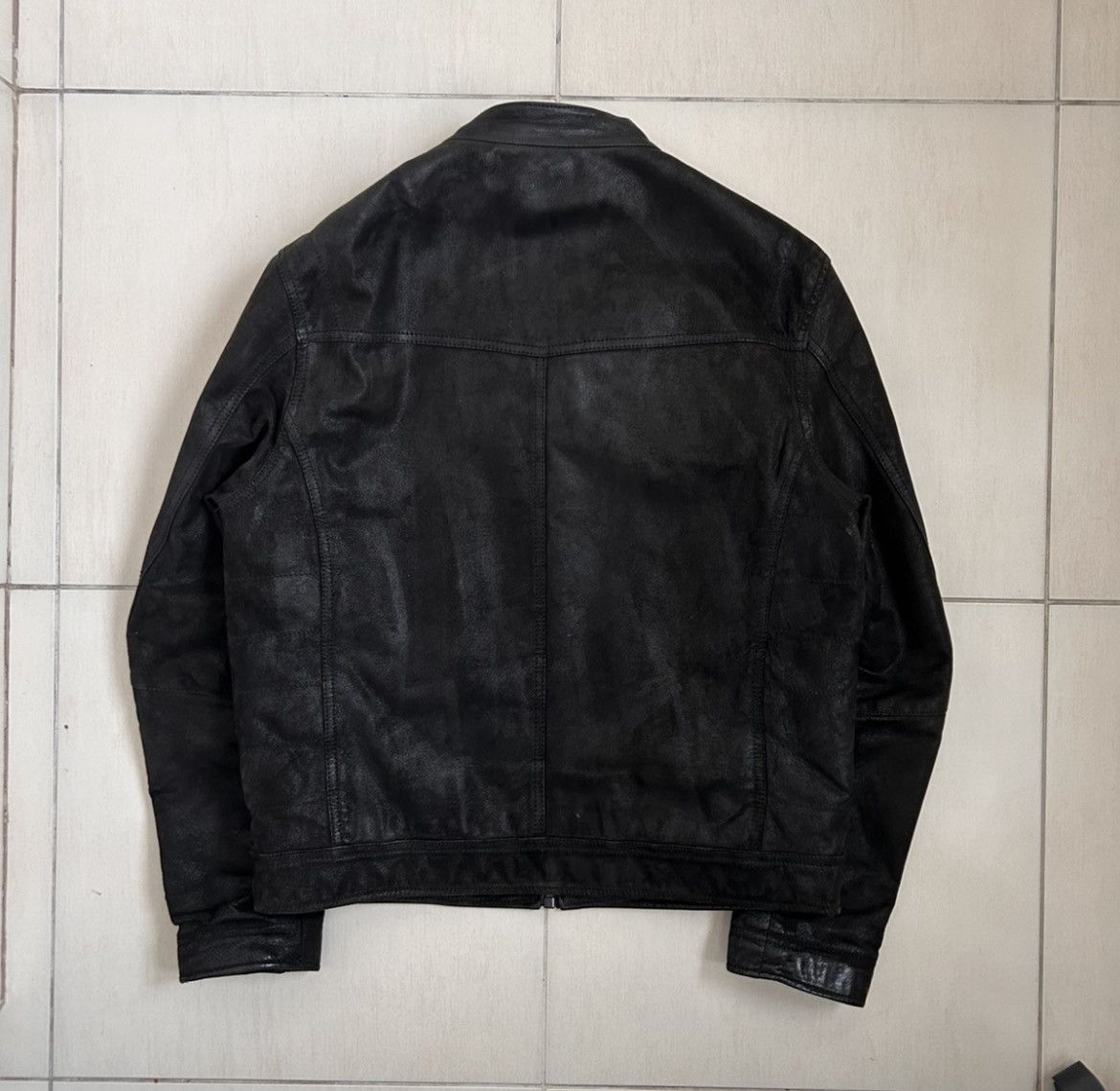 Vintage Avantgarde leather bomber jacket Size US L / EU 52-54 / 3 - 2 Thumbnail
