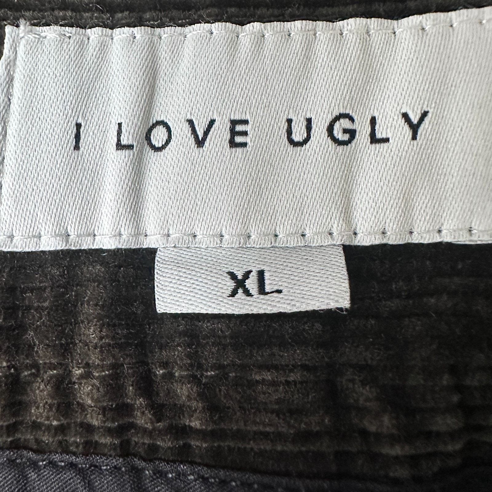 I Love Ugly I Love Ugly Kobe Pants Men XL Olive Green Corduroy Cotton Size US 36 / EU 52 - 4 Thumbnail