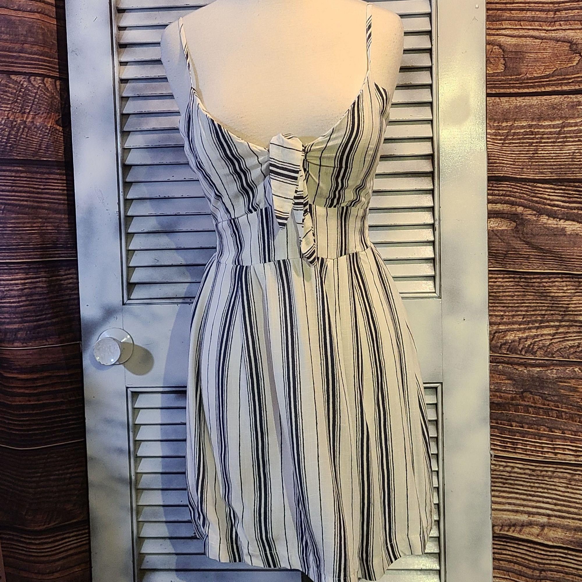 Other Purple Snow Sm Striped Sundress Size S / US 4 / IT 40 - 1 Thumbnail