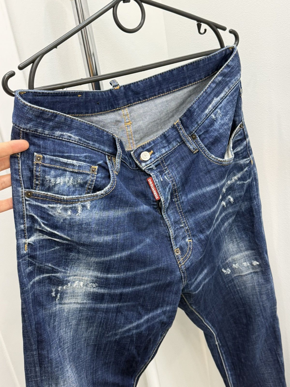 Dsquared2 Dsquared2 Slim Fit Jeans Size US 36 / EU 52 - 5 Thumbnail