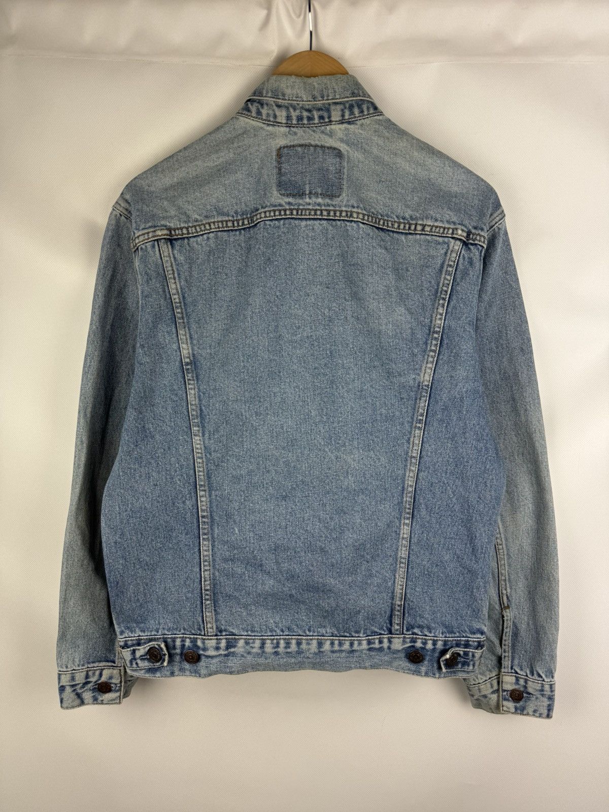 Levi's VTG 90s Levi’s Type 3 Light Blue Washed Denim Trucker Jacket Size US M / EU 48-50 / 2 - 14 Thumbnail