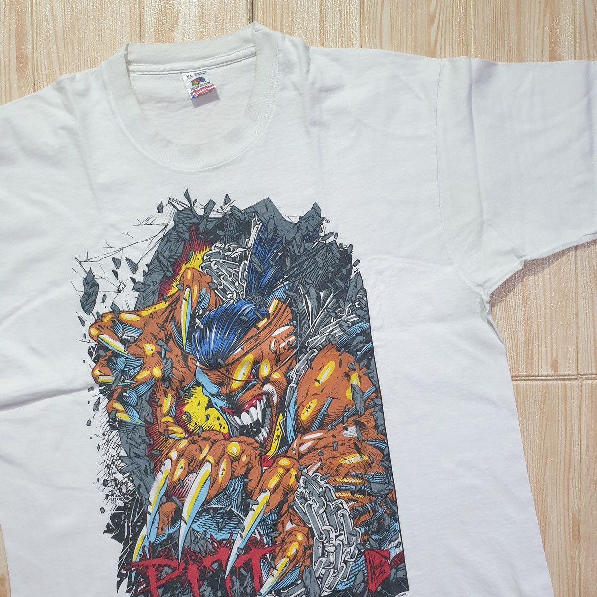 Other PITT Comic Images Vintage Shirt 1993 Size US XL / EU 56 / 4 - 1 Thumbnail