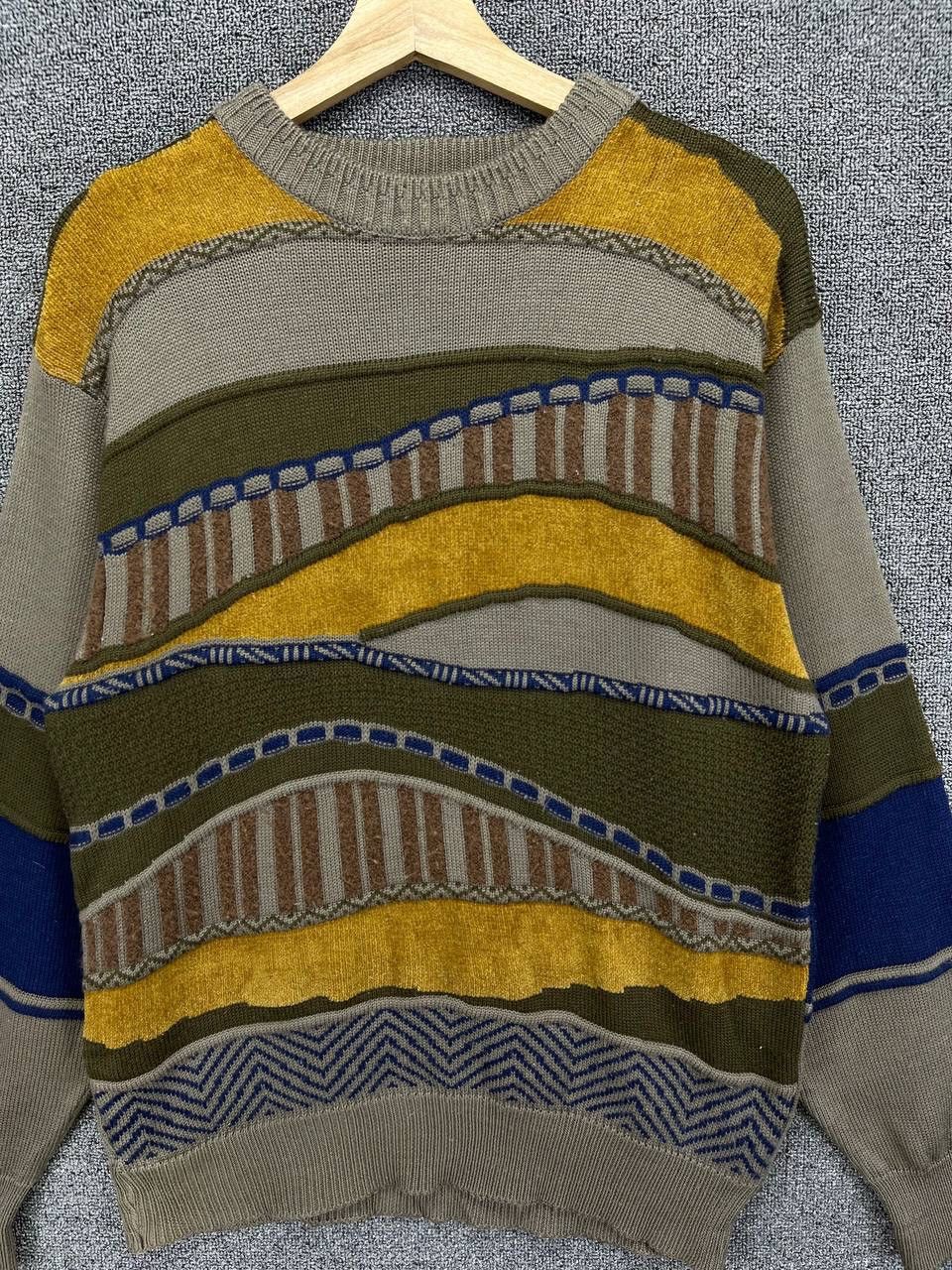 Coogi Vintage Too Set Coogi Style Cable Knit Sweater Size US M / EU 48-50 / 2 - 8 Thumbnail